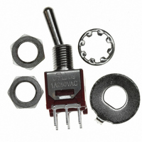 SWITCH TOGGLE DPDT 3A PC MNT 4PC