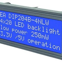 LCD Character Display Modules Blue/White Contrast White LED Backlight
