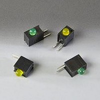 LED Circuit Board Indicators RA Grn 565nm 3MM Single