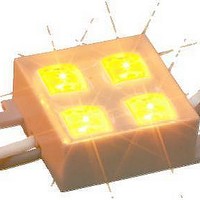 LED Arrays, Modules and Light Bars Red, 623nm 4-LED Module, 20 Ct