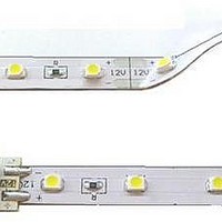 LED Arrays, Modules and Light Bars Green 1200mm Strip with 2 Barrel Conn