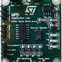 Acceleration Sensor Development Tools LPR410AL Dual Axis Low Pwr 100dps BRD