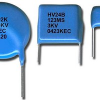 Multilayer Ceramic Capacitors (MLCC) - Leaded HV12 0.01uF 1000volts X7R 2%