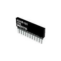 Resistor Networks & Arrays 11Pin 2.7K Bussed Low Profile