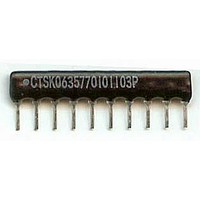 Resistor Networks & Arrays 120ohms 8Pin 2% Isolated