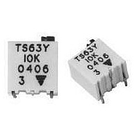 Trimmer Resistors - Multi Turn TS63Z103KR10