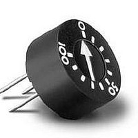 Trimmer Resistors - Single Turn 1/2inch 25K Thumbwheel