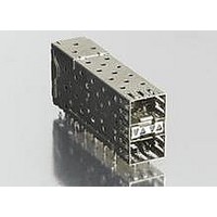 I/O Connectors Stacked SFP 2x1 Asse ssembly w/Lightpipe