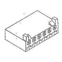 Headers & Wire Housings 156KK SPOX Rcpt Hsg W/Ramp 12Ckt