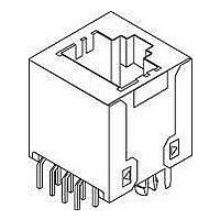 Telecom & Ethernet Connectors VERT 8/8 CAT5 RJ45 STND PRO SHIELDED