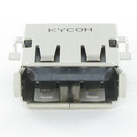 USB & Firewire Connectors A TYPE SMT BLK SKT LOW PROFILE