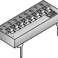 DIP Switches / SIP Switches TRI-STATE 4 POS