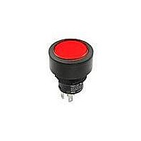 Pushbutton Switches SPDT, Amber LED Clear/White Lens