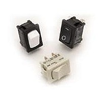Rocker Switches & Paddle Switches (ON)-NONE-OFF SUB-MINI ROCKER SW