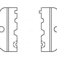 Crimping, Stripping, Cutting Tools & Drills CRIMP DIE .178/ .128/.068