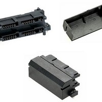 I/O Connectors Micro SAS STKD REC RA 50P TH GLD