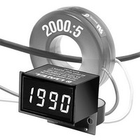 AC Ammeter 600A Ext CT AC Pwr