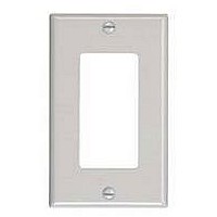 DATACOM WALL PLATE, 4 MODULE, WHITE