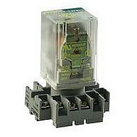 POWER RELAY, DPDT, 24VDC, 10A, PLUG IN