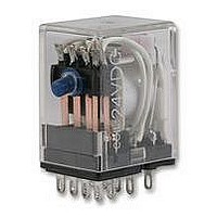 POWER RELAY, 4PCO, 24VDC, 5A, PLUG IN