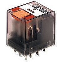POWER RELAY, DPDT, 12VDC, 12A, PLUG IN