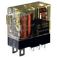 POWER RELAY, SPDT, 120VAC, 12A, PLUG IN