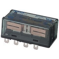 POWER RELAY, 4PDT, 24VDC, 10A, PC BOARD