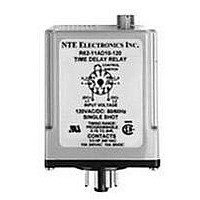 TIME DELAY RELAY DPDT, 120MIN, 120VAC/DC