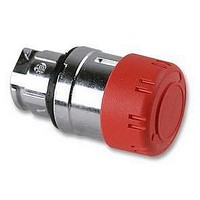 SWITCH HEAD, PUSHBUTTON, 30MM, RED