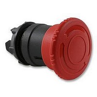 PUSHBUTTON HEAD, 40MM, RED