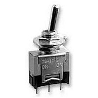 TOGGLE SWITCH, SPDT, VERT, ON-OFF-ON