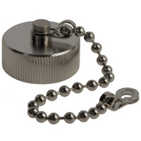 CONN RECEPTACLE CAP WITH CHAIN