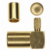 CONN SMB PLUG RT/ANGL CRIMP GOLD