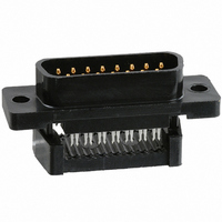 D SUB CONNECTOR, STANDARD, 15POS, PLUG