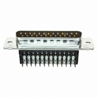 CONN D-SUB PLUG 25P 22-26AWG AU