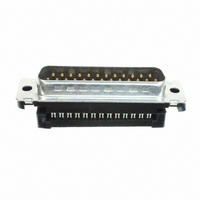 D SUB CONNECTOR, STANDARD, 25POS, PLUG