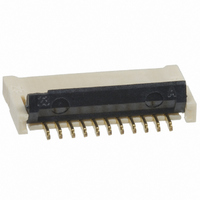 Flex Cable Connector,PCB Mount,23 Contacts,Number Of Contact Rows:2,SURFACE MOUNT Terminal,LOCKING