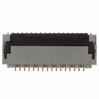CONN FPC .3MM 33POS R/A SMD ZIF