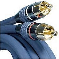 STEREO AUDIO CABLE, 12FT, BLUE