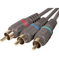 COMPONENT VIDEO CABLE, 100FT, BLACK