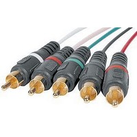 COMPONENT & STEREO AUDIO CABLE, 12FT