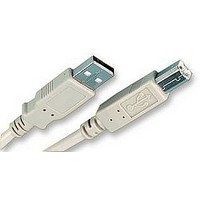 COMPUTER CABLE, USB, 2M, WHITE