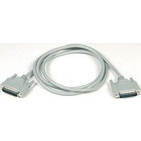 COMPUTER CABLE, SERIAL, 6FT, GRAY