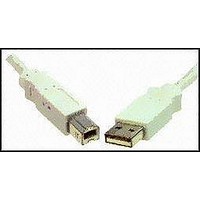 COMPUTER CABLE, USB, 2M, WHITE