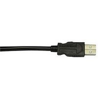 COMPUTER CABLE, USB 2.0, 6.56FT, BLACK