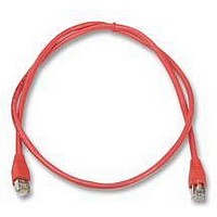 PATCH LEAD, UTP, RED, 3M
