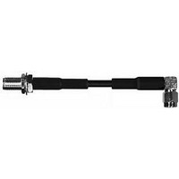 COAXIAL CABLE, RG-402/U, 12IN, BLACK