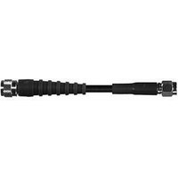 COAXIAL CABLE, RG-58C/U, 12IN, BLACK