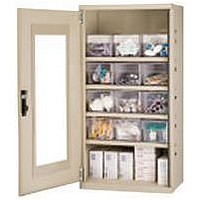 CABINET, WALL MOUNT, 12 DRAWER, STEEL