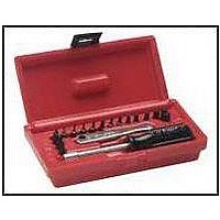 19-Pc. Midget Reversible Ratchet Screwdriver Set